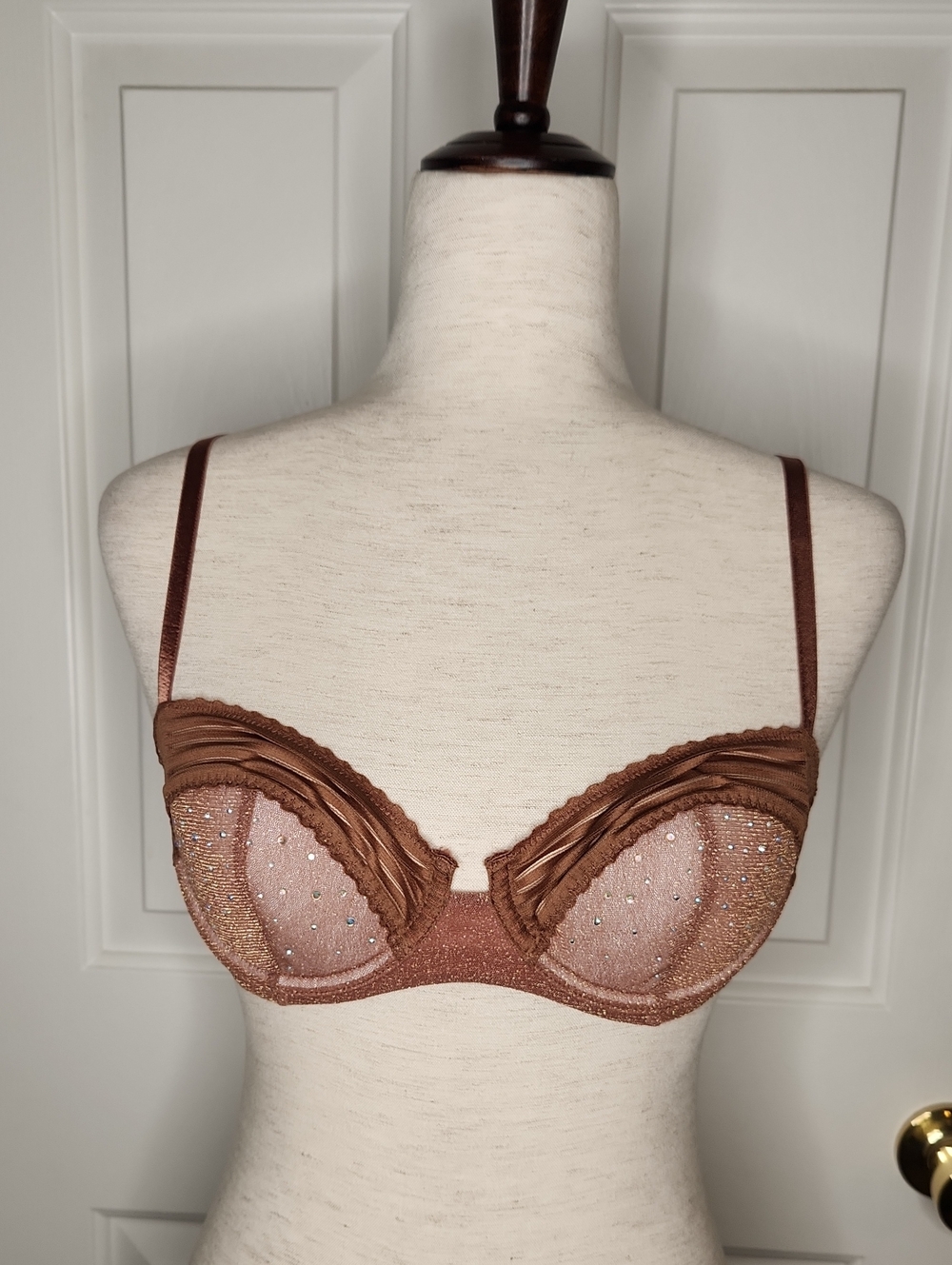 Savage X Fenty Women's Lightly Lined Balconette Bra 36B NWT